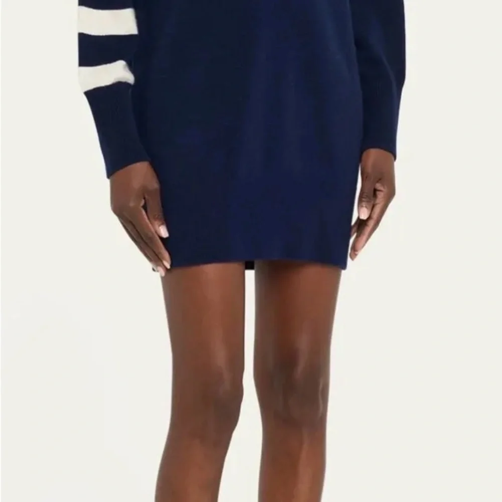 NWT FRAME Cashmere Rugby Tunic Dress - Picture 9 of 10